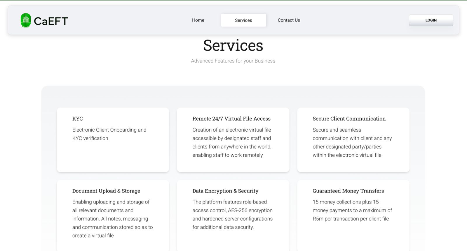 CaEFT – Industrial Services Platform screenshot 4